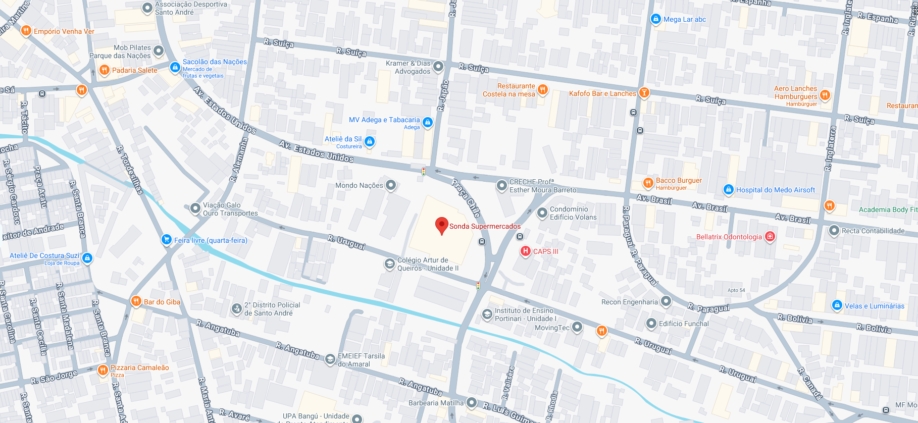Eletroposto Voltta, Sonda Santo André